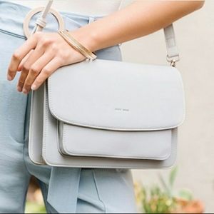 Pixie Mood Gray Zoe Crossbody Purse NWT